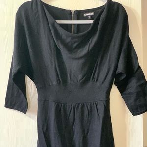 Express Black Sweater Dress